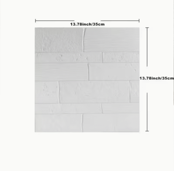30pcs 3D Brick Peel and Stick Wall Panels