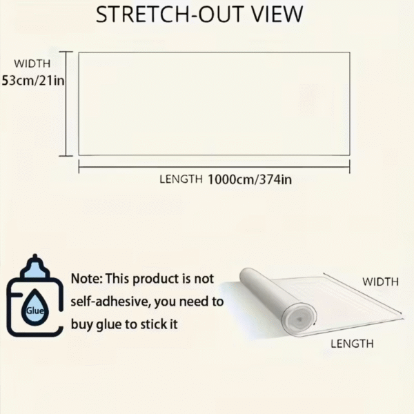 Noon Green Modern European 3D Stripe Wallpaper