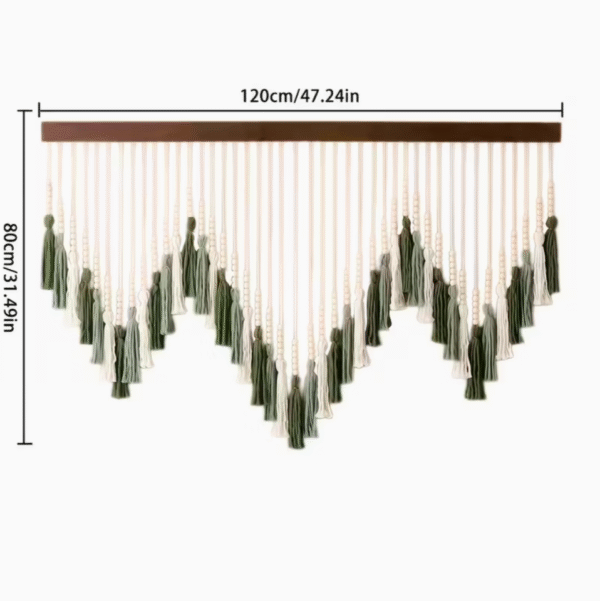 Bohemian Tassel Wall Hanging Deco