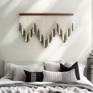 Bohemian Tassel Wall Hanging Deco