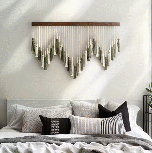 Bohemian Tassel Wall Hanging Deco