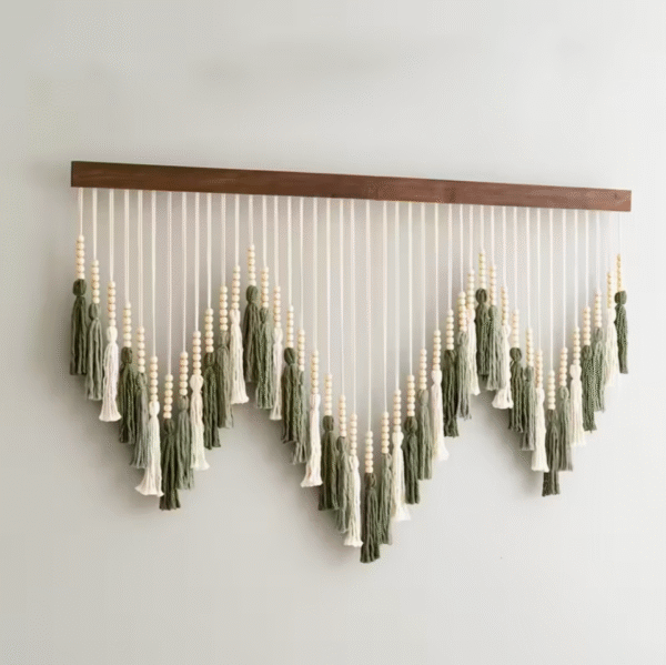 Bohemian Tassel Wall Hanging Deco