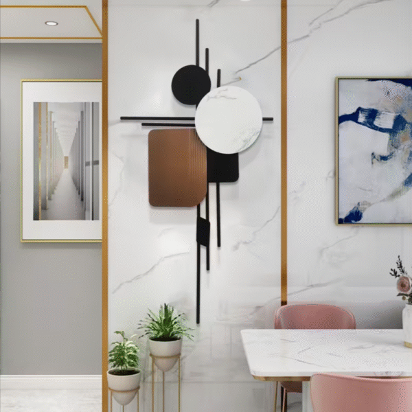 Modern Abstract Metal Wall Art