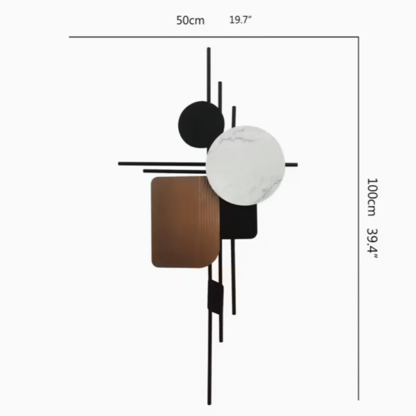 Modern Abstract Metal Wall Art