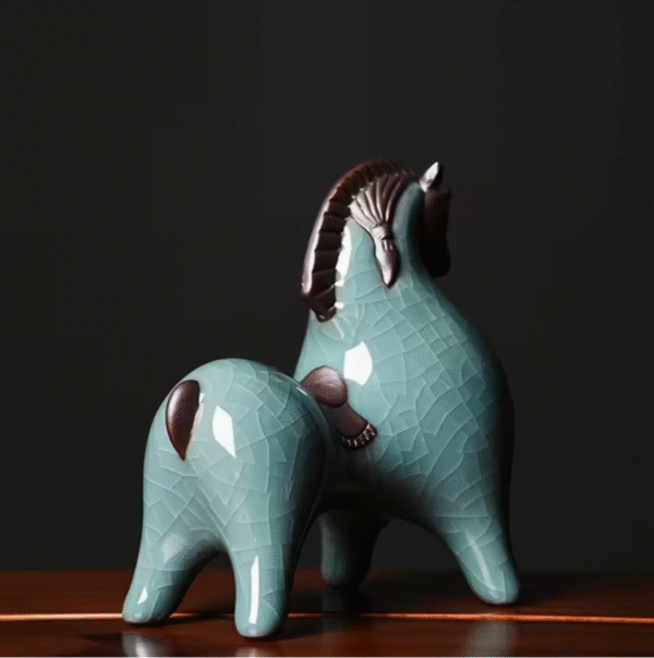 Charming Ceramic Tang Horse Statue