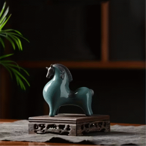 Charming Ceramic Tang Horse Statue