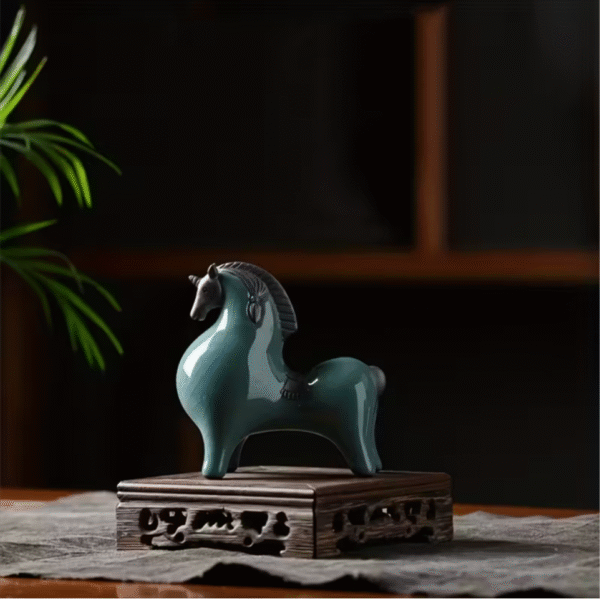 Charming Ceramic Tang Horse Statue