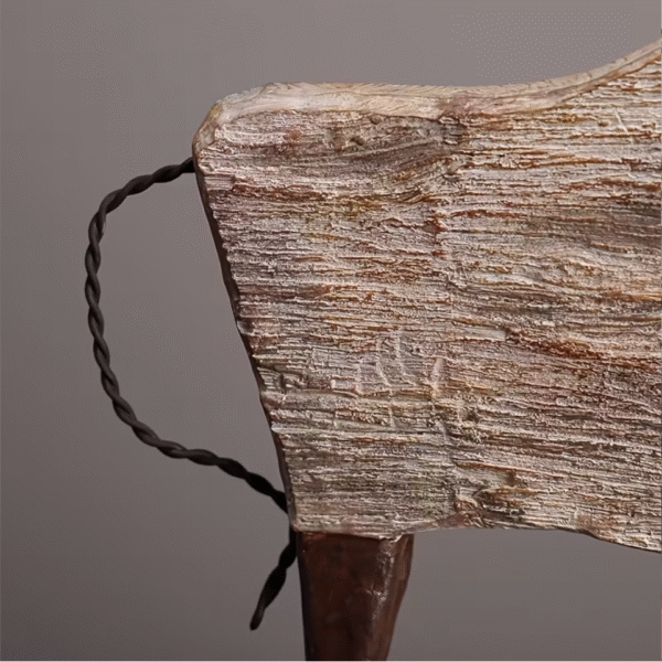 Vintage Horse and Bull Resin Figurines