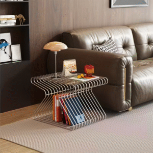 Nordic Modern Metal Corner Sofa Side Table