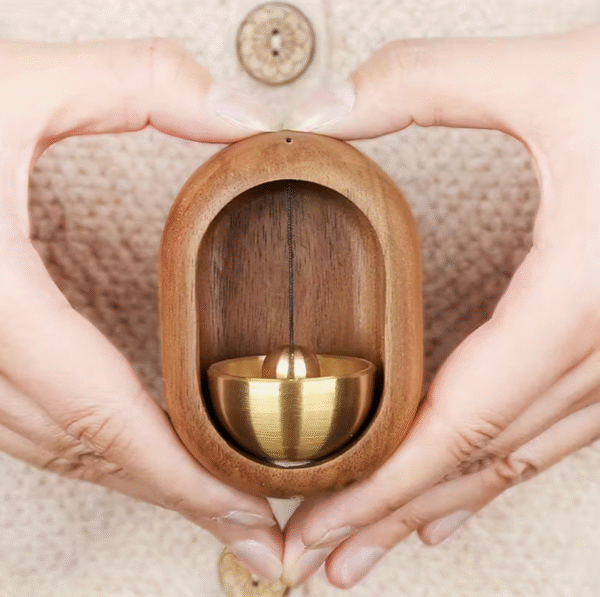 Vintage Wooden Japanese Bell